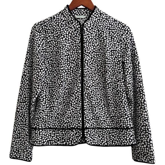 Laura Ashley Zip Jacket / dress jacket Sz S EUC - Picture 1 of 14